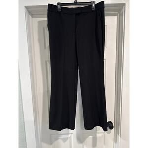 GEORGE ME by Mark Eisen Wide Leg Pants in Black Soot Women's Size 14 Average
